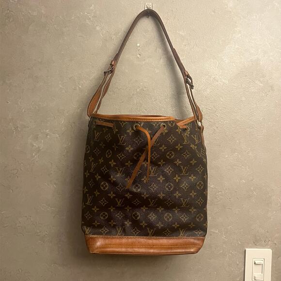 🤩 Louis Vuitton Vintage Monogram GM Noe Bag 1994 Bucket LVT - Picture 11 of 16